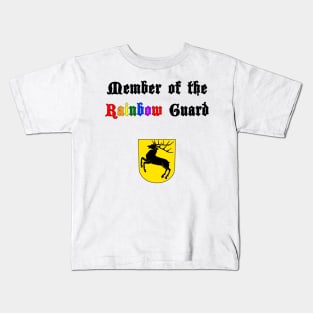 Member of the rainbow guard Kids T-Shirt